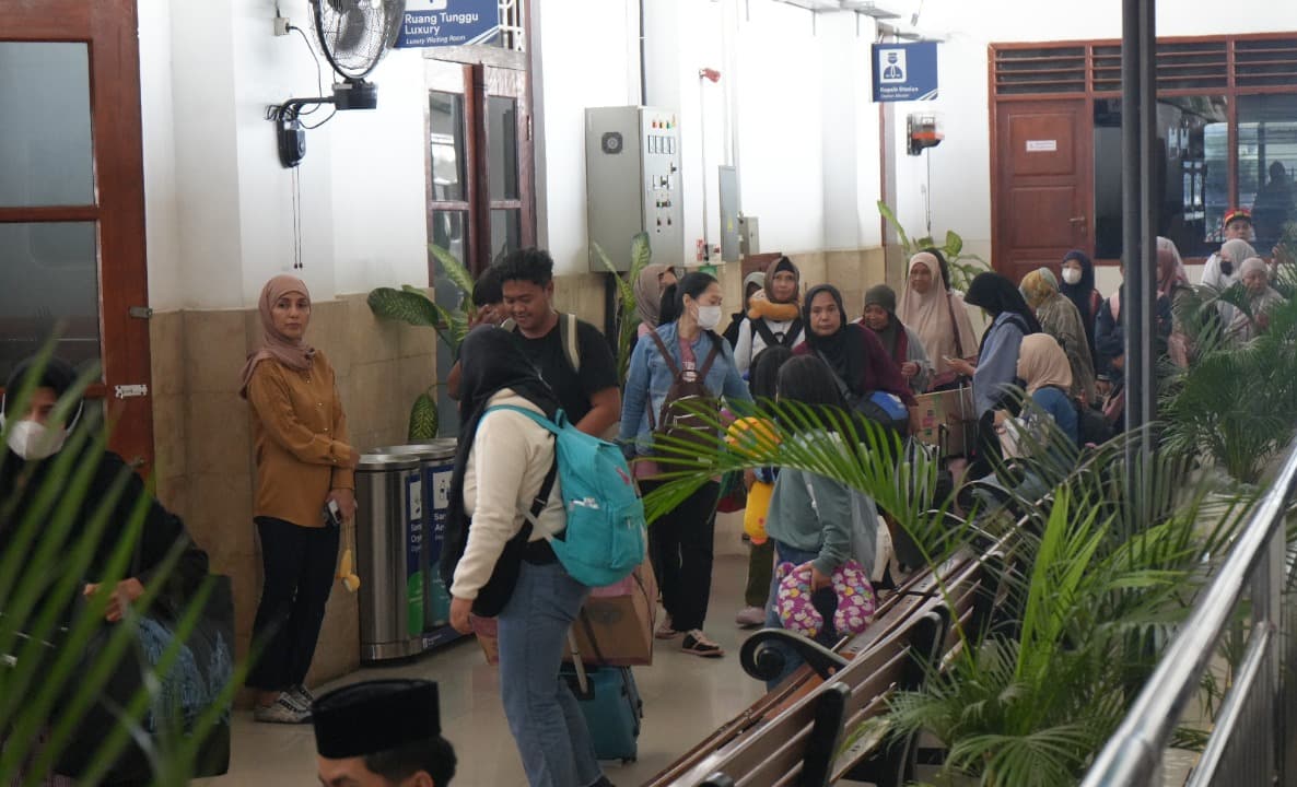 Stasiun Kediri Catat 38.445 Penumpang Berangkat Selama Liburan Sekolah 2025