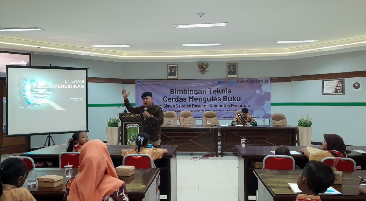 BBP Jatim Galakkan Literasi Kritis Sejak Dini lewat Bimtek Cerdas Mengulas Buku Bagi Siswa SD