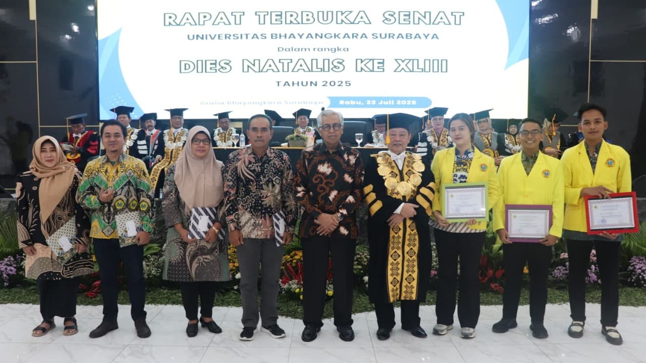 Ubhara Surabaya Gelar Dies Natalis ke-43 dengan Menggelar Berbagai Macam Acara