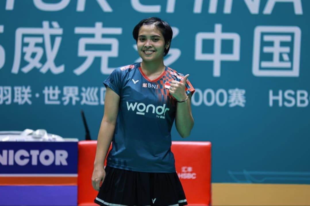 Hasil China Open 2025: Gregoria ke Perempat Final, Leo/Bagas dan Amri/Nita Tersingkir