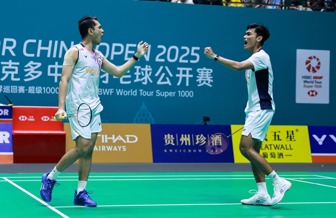 Jadwal China Open 2025: Jafar/Felisha dan Fajar/Fikri Bentrok Kontra Wakil Tuan Rumah di Semifinal