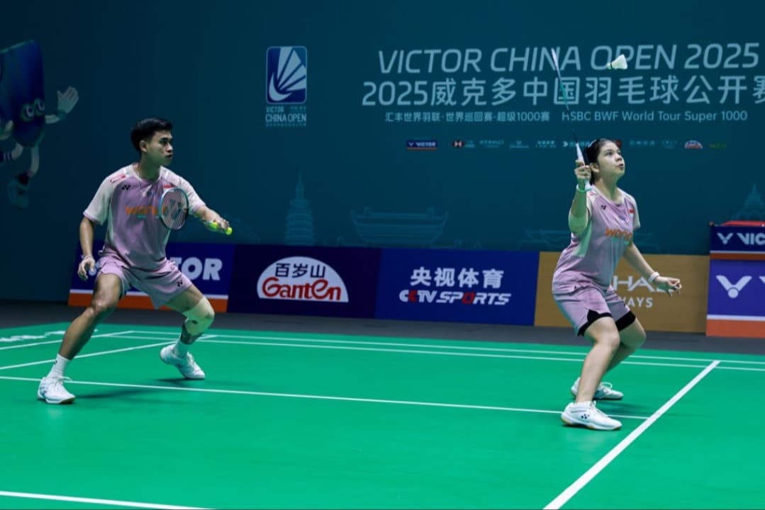 Hasil China Open 2025: Bertarung Susah Payah, Jafar/Felisha Masih Belum Berhasil Lolos ke Final