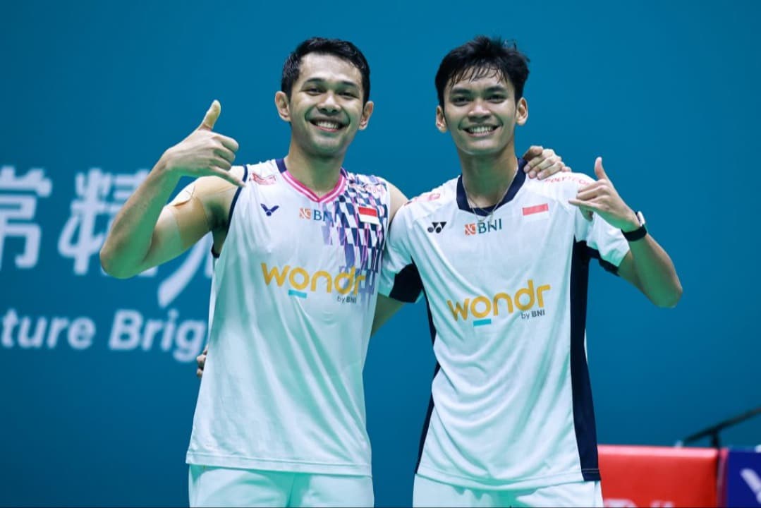 Hasil China Open 2025: Fajar/Fikri Tembus Final usai Tumbangkan Wakil Tuan Rumah