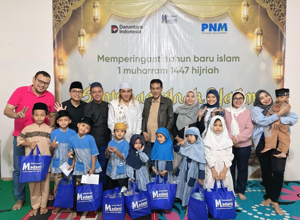 PNM Cabang Mojokerto Gelar Santunan Anak Yatim sebagai Wujud Syukur di Akhir Muharram