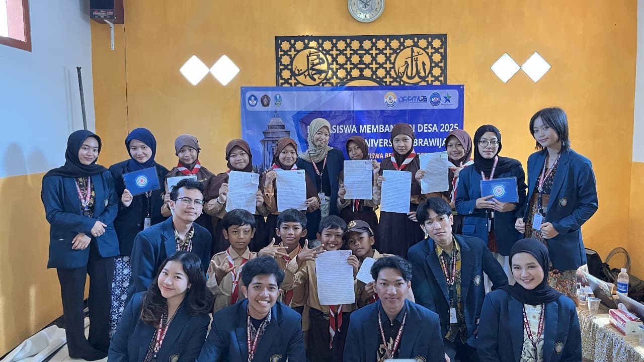 Mahasiswa UB Gelar Program MMD di Lumajang, Tingkatkan Literasi Anak Lewat Lomba Cerpen