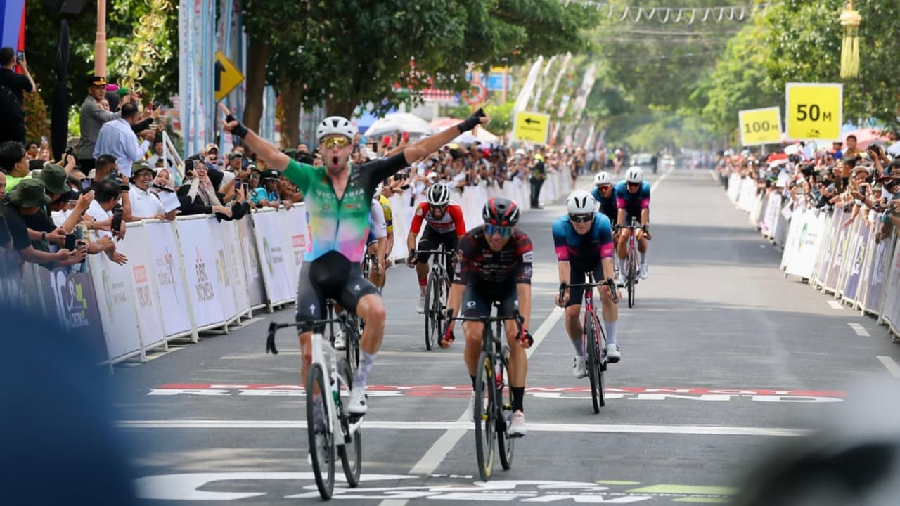 Berlangsung Sengit, Pembalap Belanda Jeroen Meijers Menangi Etape Pertama Tour de Ijen 2025