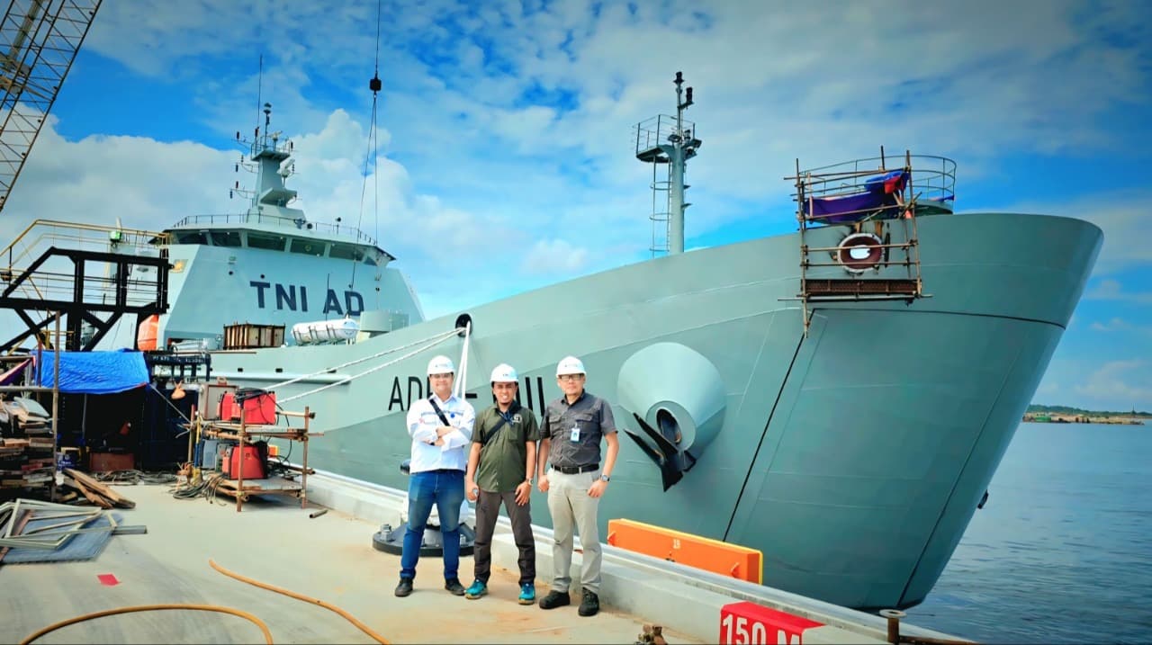 Perkuat Industri Pertahanan, ITS Desain Kapal Perang Multifungsi untuk TNI AD