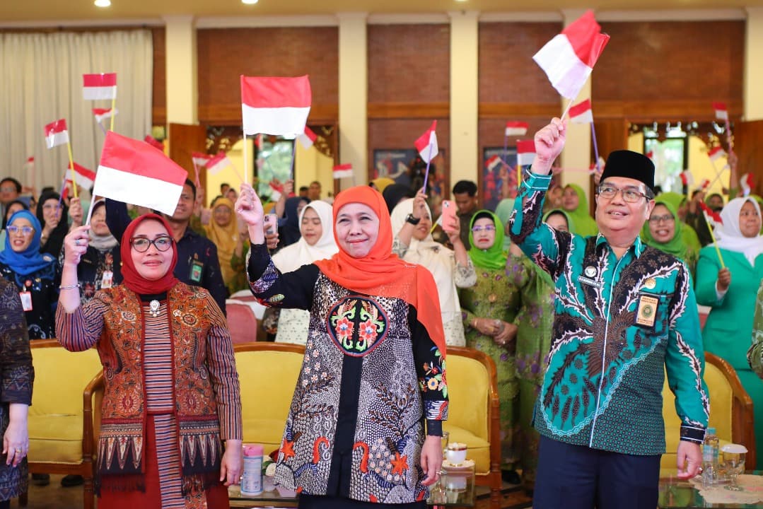 Menteri PPPA Puji Terobosan Gubernur Khofifah terkait Perlindungan Perempuan dan Anak