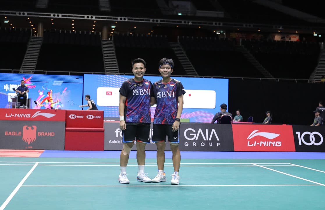 PBSI Lakukan Perombakan 4 Pasangan Ganda Putri, Apri/Fadia Kembali Bertandem