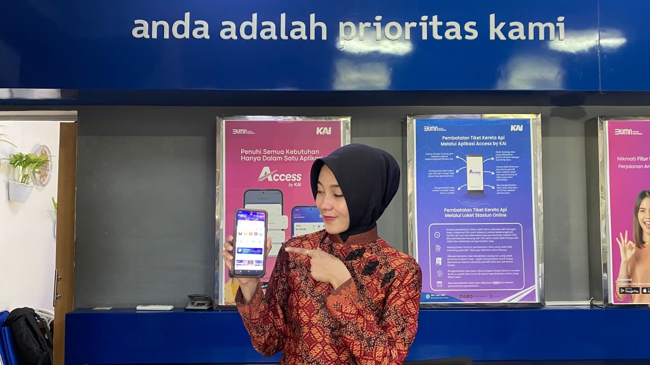 KAI Daop 7 Madiun Buka Layanan Refund Tiket 100 Persen via Contact Center dan Aplikasi Access by KAI