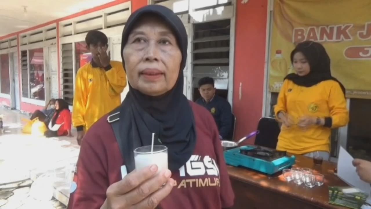 Lilin Merah Putih dari Jelantah: Inovasi Mahasiswa Sambut Kemerdekaan