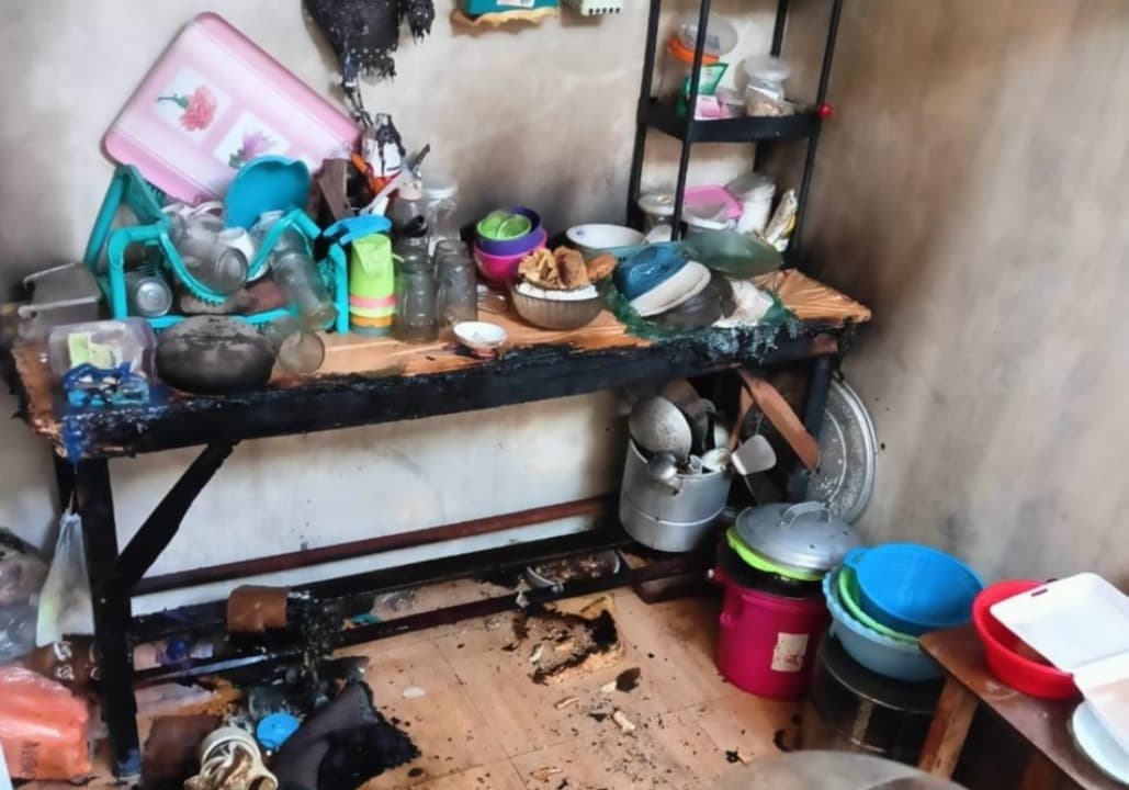 Gara-gara Tabung Gas Bocor, Rumah Warga Banyuwangi Nyaris Terbakar