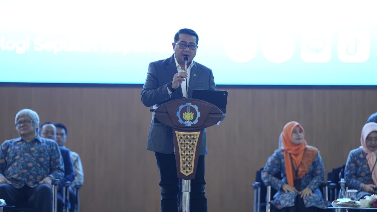 Menekraf Ajak Mahasiswa ITS Manfaatkan Pasar Global dan Teknologi untuk berkarya