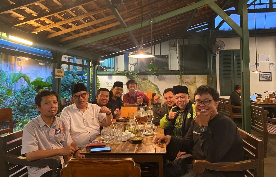 Silaturahmi dengan Forkom Jurnalis Nahdliyin, Kang Irwan Ajak Media Jaga Marwah Kebangsaan