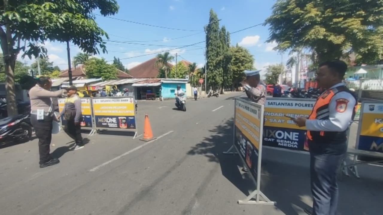 Rekayasa Lalu Lintas JFC 2025, Sejumlah Jalan di Jember Ditutup