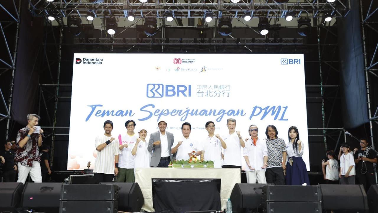 5 Ribu Orang Padati “BRI Taipei Teman Seperjuangan PMI”