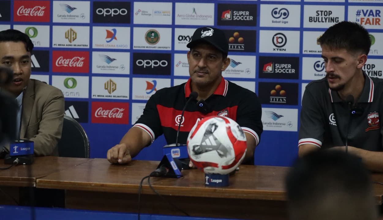 Alfredo Vera Ungkap Penyebab Kekalahan Madura United dari Persis Solo