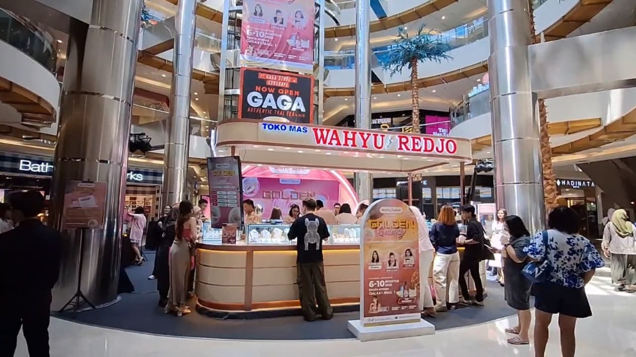 Wahyu Redjo Hadirkan “Golden Galaxy” di Galaxy Mall Surabaya