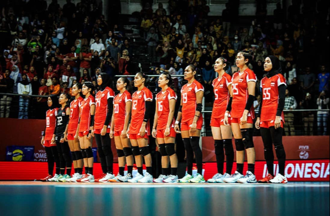 Dilibas Italia 3-1, Indonesia Gagal Tembus 8 Besar Kejuaraan Dunia Voli Putri U-21