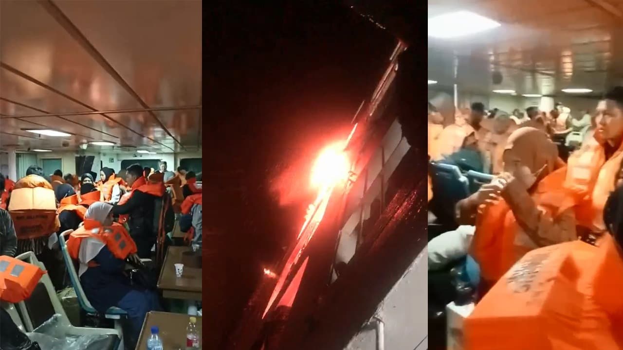 Penumpang Minta Bantuan, KSOP Gresik Kerahkan Kapal Tunda Kaya Negara untuk Tarik KM Gili Iyang