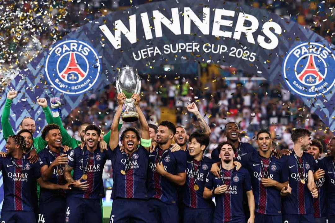 PSG Juara UEFA Super Cup 2025 usai Bekuk Tottenham Hotspur via Adu Penalti