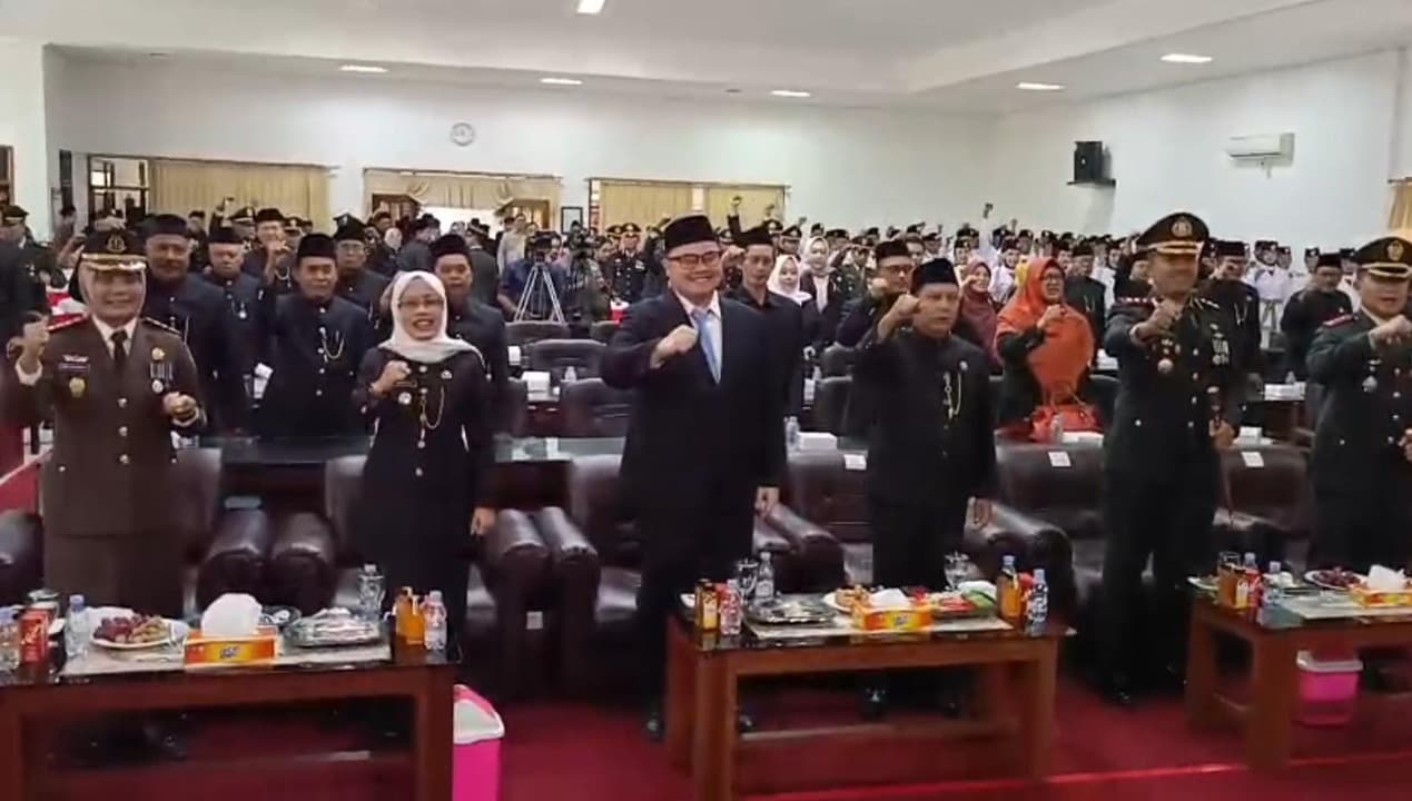 Bupati Kediri dan Forkopimda Ikuti Pidato Kenegaraan Presiden Prabowo, Dorong Kemajuan Daerah