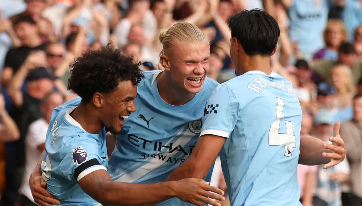 Hasil Liga Inggris: Manchester City dan Tottenham Hotspur Awali Musim dengan Menang Besar