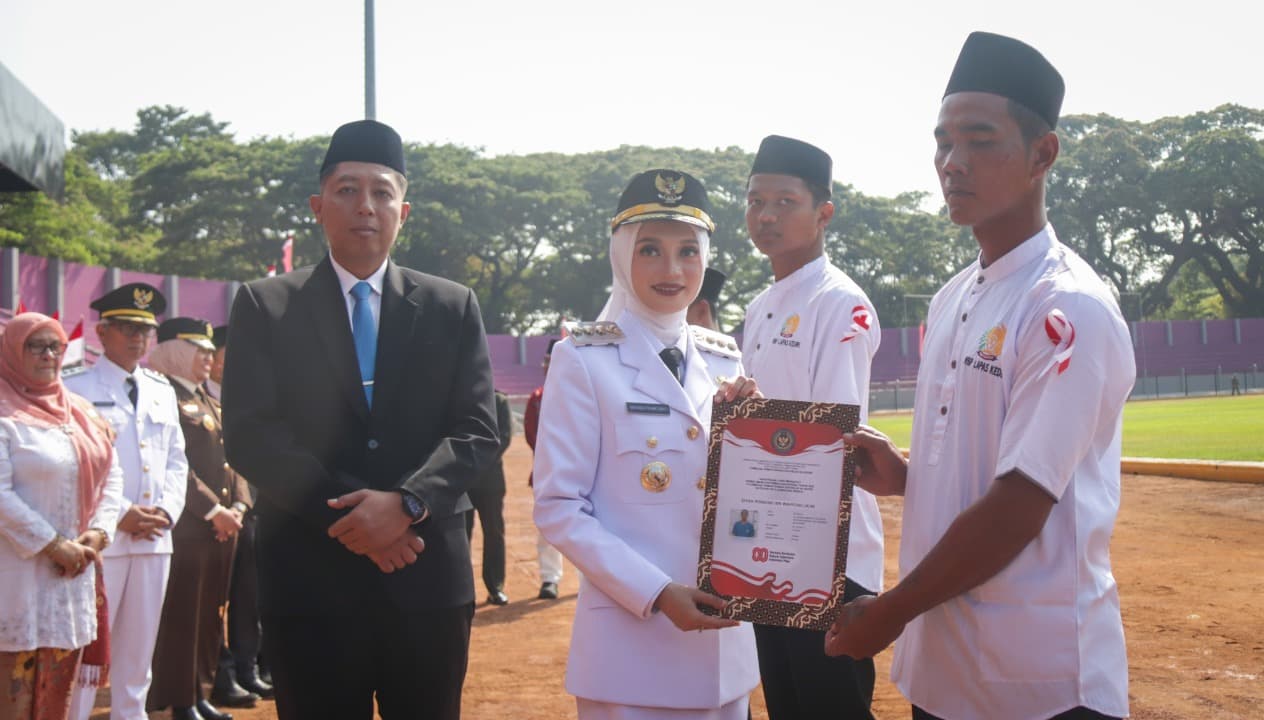 599 Warga Binaan Lapas Kediri Dapat Remisi HUT RI ke-80, 19 Orang Langsung Bebas