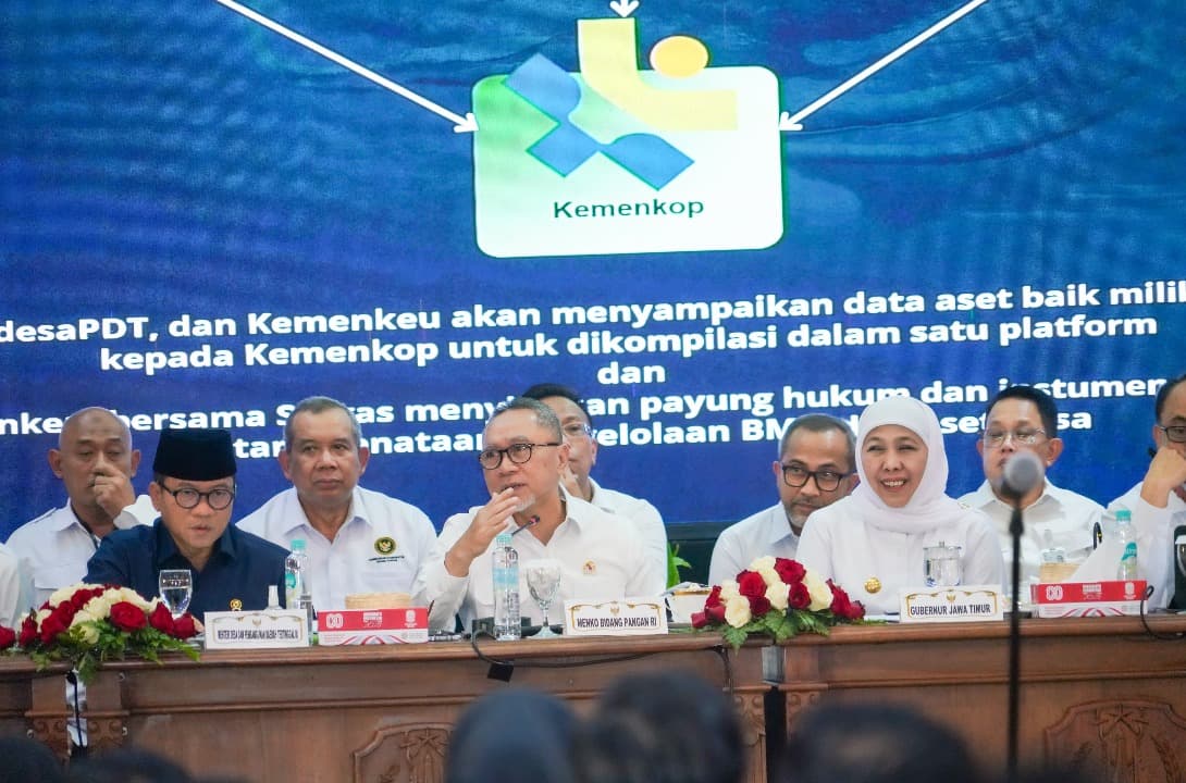 Jaga Ketahanan Pangan, Gubernur Khofifah Minta Kepala Daerah Pantau Distribusi Beras