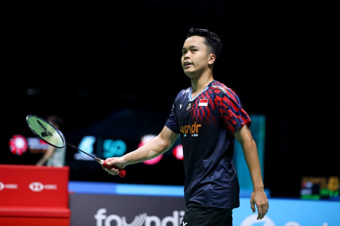 Hadapi Toma Junior Popov di Kejuaraan Dunia BWF 2025, Anthony Ginting Lupakan Memori Buruk Olimpiade