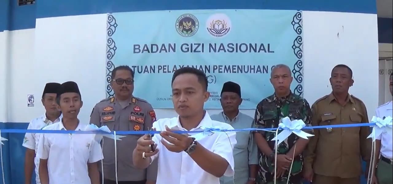 SPPG Bunten Timur Resmi Beroperasi, 3 Ribu Pelajar di Sampang Terima Makanan Program MBG