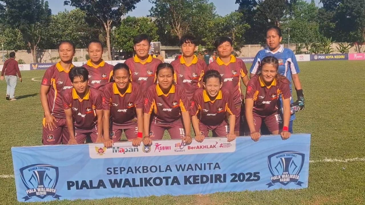 Sepak Bola Wanita Piala Wali Kota Kediri Resmi Digelar, 8 Tim Terbaik Tanah Air Ikut Ambil Bagian