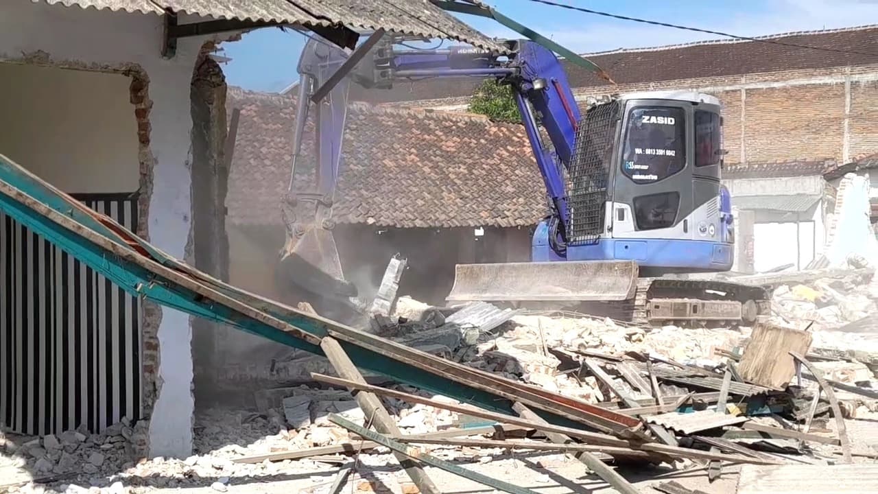 Setelah 40 Tahun Jadi Lokalisasi, Pasar Janti Ponorogo Digusur Pemkab