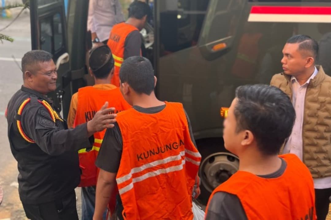 Lapas Kelas IIA Kediri : Pemindahan 27 Narapidana Kurangi Tekanan Overcapacity