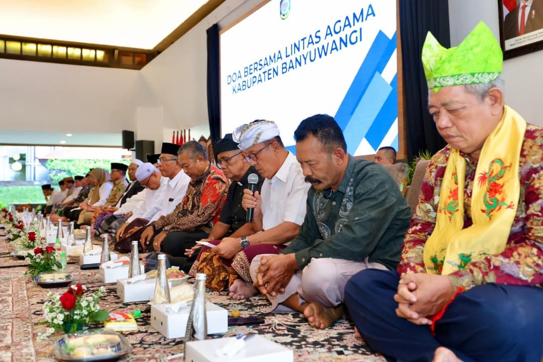 Banyuwangi Gelar Doa Bersama Lintas Agama