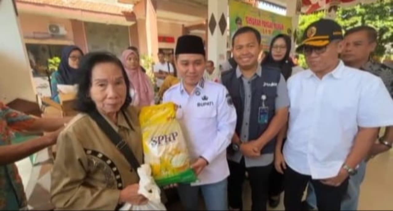Gerakan Pangan Murah di Mojokerto, Pemkab dan Bulog Pastikan Stok Beras Aman