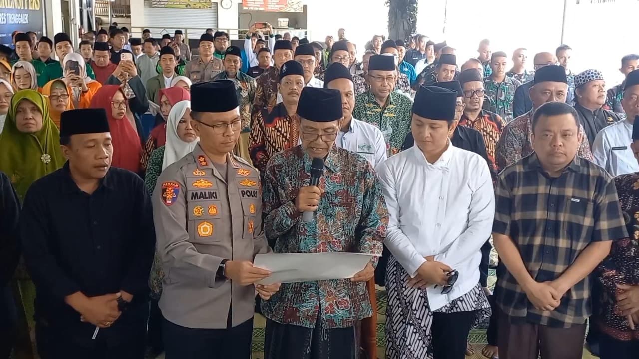 Gelar Doa Bersama dan Deklarasi Damai untuk Trenggalek Aman