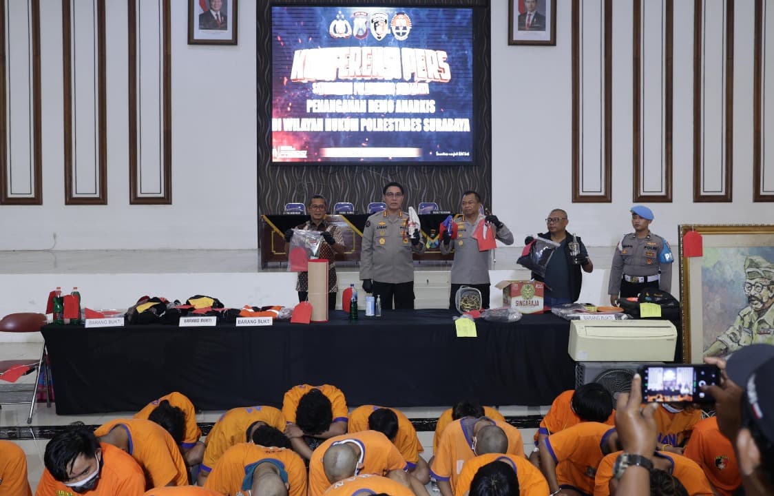 Polda Jatim Tangkap 9 Pembakar Grahadi, 8 Masih Anak-anak