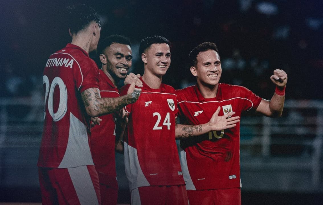 Pesta Gol di Stadion GBT, Timnas Indonesia Bantai Chinese Taipei