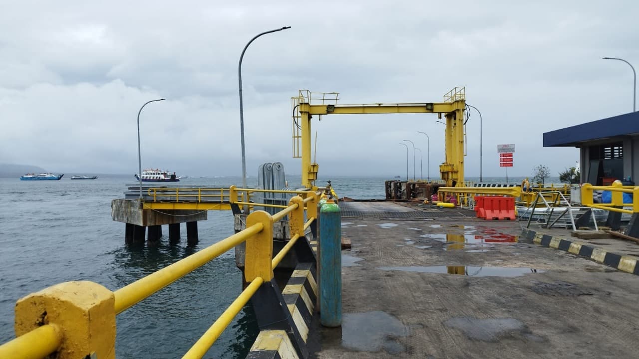 Jelang NATARU Dermaga MB 4 Pelabuhan Ketapang dan MB 1 Pelabuhan Gilimanuk Dilakukan Perbaikan
