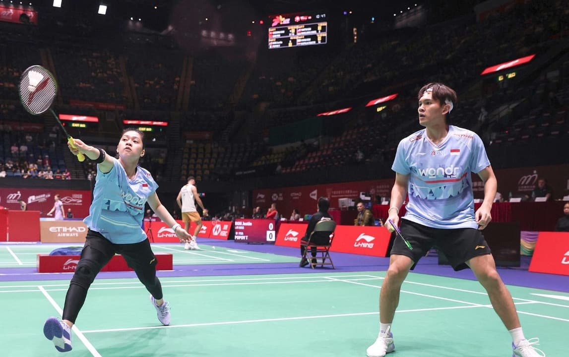 Hasil Hong Kong Open 2025: Adnan/Indah Melangkah ke 16 Besar, Anthony Ginting Tersingkir