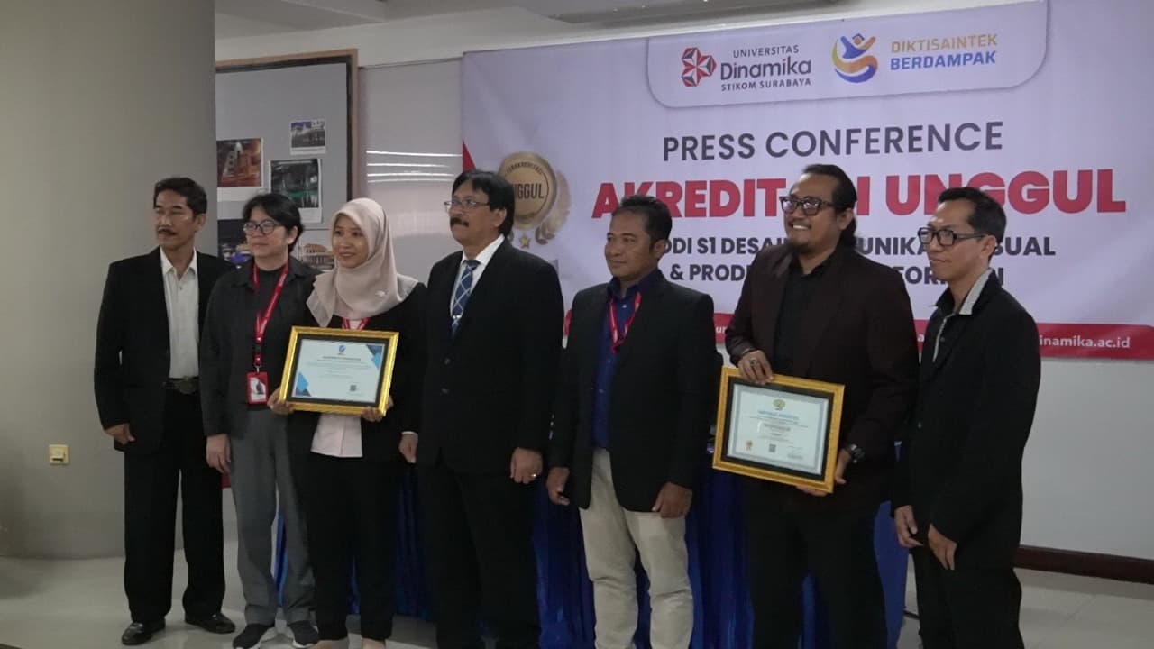 Prodi DKV dan Sistem Informasi Undika Surabaya Raih Akreditasi Unggul