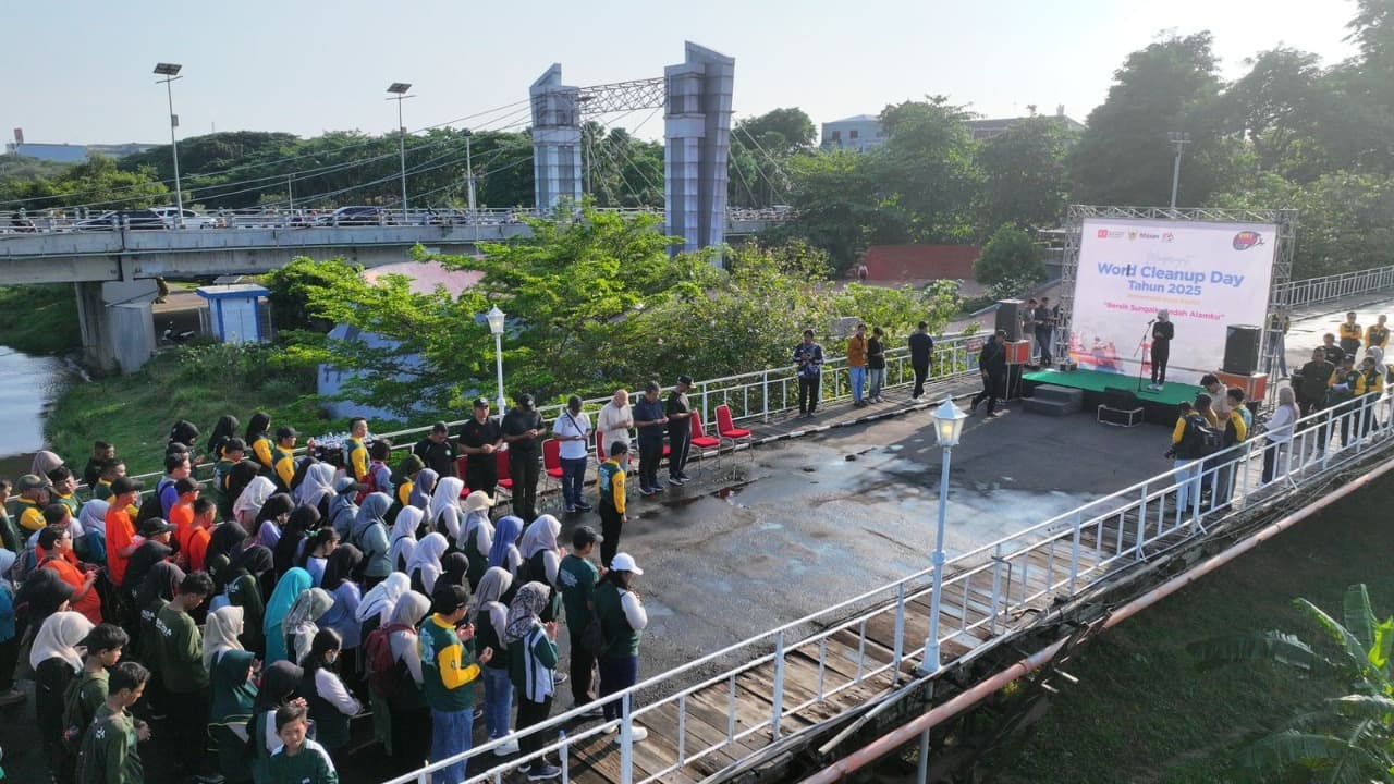 World Cleanup Day 2025, Wali Kota Kediri Serukan Kebersihan Lingkungan sebagai Gaya Hidup