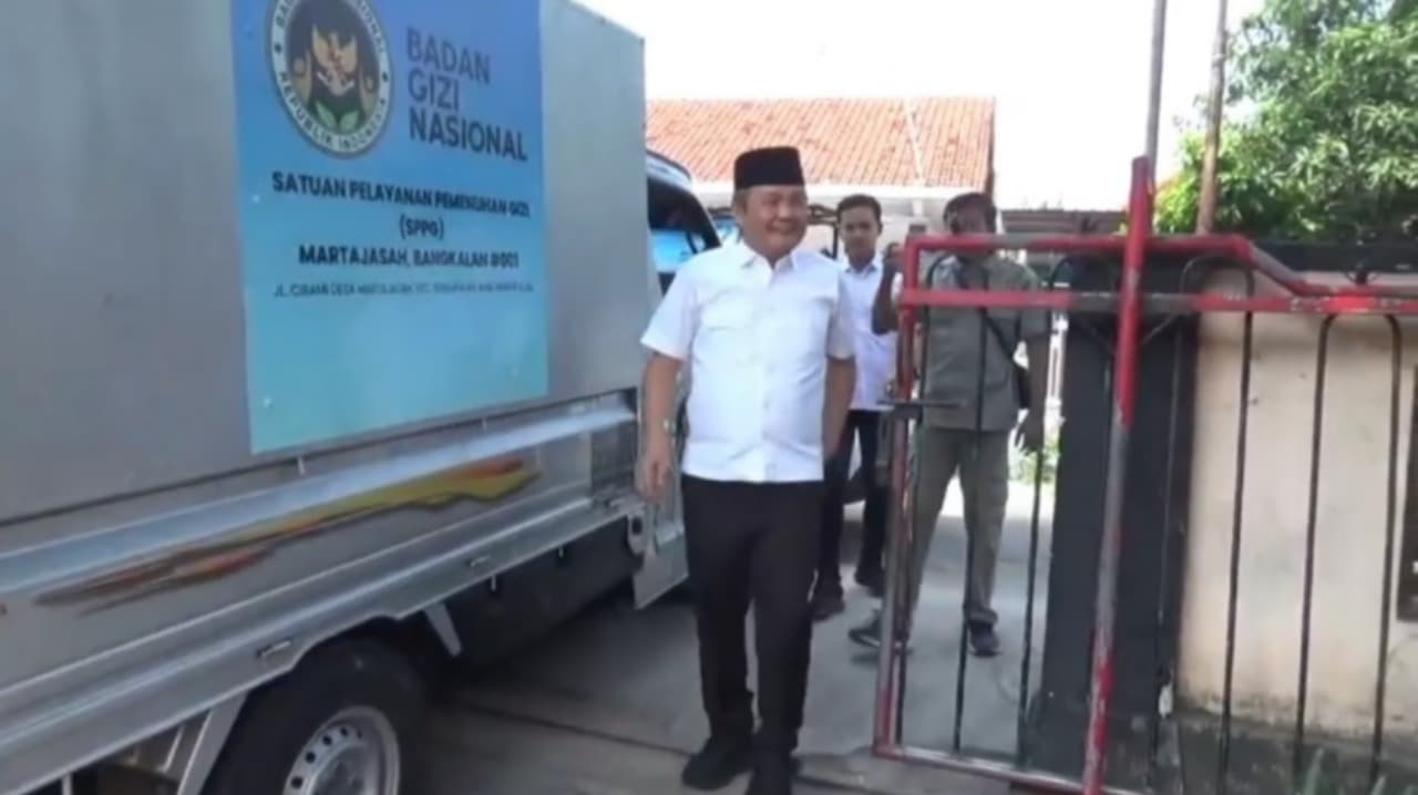 Cegah Kasus Serupa, Wabup Bangkalan Cek Langsung Menu MBG di Sekolah