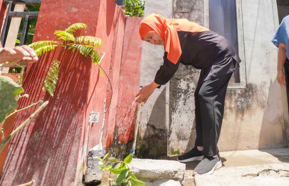 Pipanisasi di Wonorejo Situbondo Selesai, Gubernur Khofifah Targetkan Bisa Aliri 350 Rumah