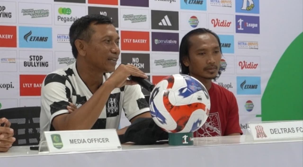 Widodo Tegaskan Deltras FC Wajib Menang Lawan Persiku Kudus