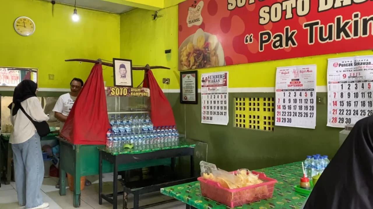 Warung Soto Legendaris di Blitar, Favorit Mantan Wapres Boediono