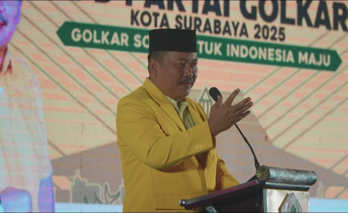 Kado HUT ke 61, DPD Golkar Jatim Raih Penghargaan Kinerja Terbaik Rekrutmen Kader