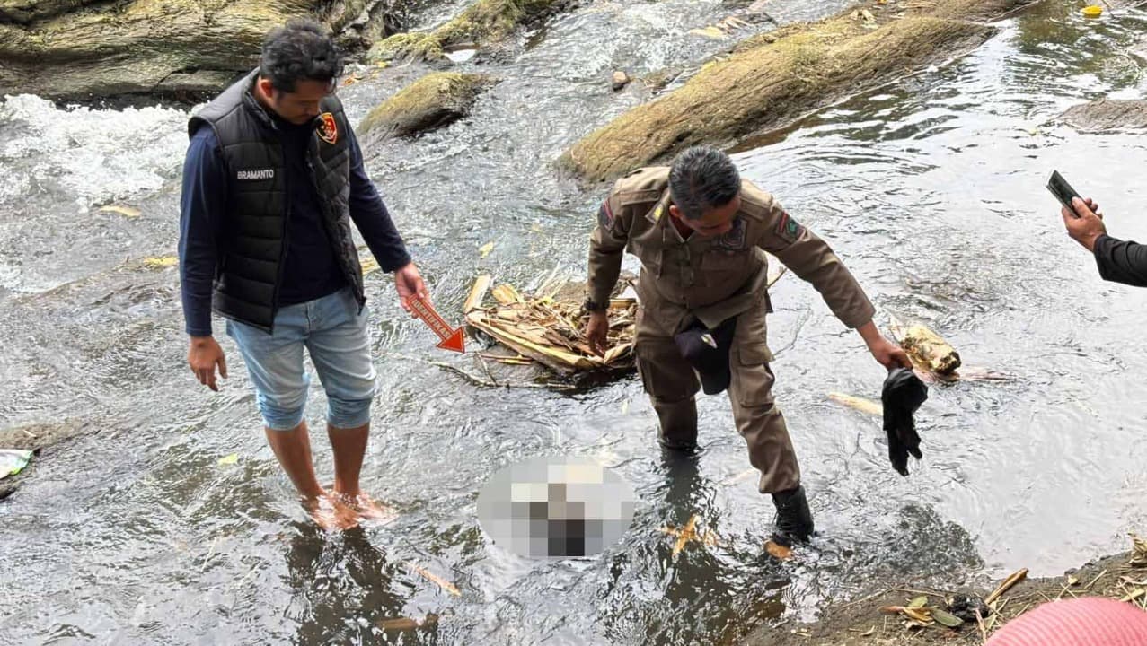 Sesosok Jasad Bayi Baru Lahir Ditemukan Pemancing Di Sungai, Kondisinya Menggenaskan