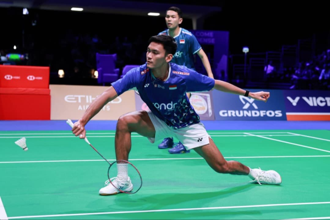 Rekap Hasil Denmark Open 2025: Fajar/Fikri dan Jonatan Christie ke Semifinal, Rian/Rahmat Dihentikan Unggulan India
